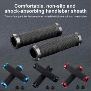 Non-Slip Alloy Locking Bicycle Handlebar Grips