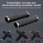 Non-Slip Alloy Locking Bicycle Handlebar Grips