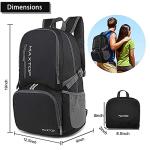 MAXTOP 40L Lightweight Packable Waterproof Backpack