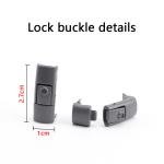 Colorful Metal Shoelace Clips for Sneakers