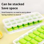 Silicone Ice Cube Tray with 14 Grids