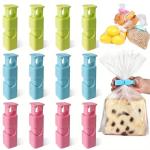 4-Pack Reusable Bag Clips for Fresh Snacks