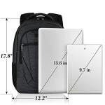 Water-Resistant Laptop Backpack with USB Charging