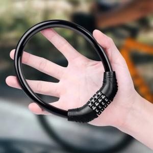 Portable 4-Digit Bike Lock for Mountain Bikes