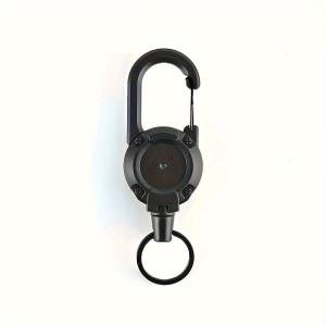 Retractable Keychain with Anti-Theft Wire Lock