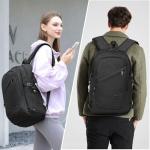 Kono Anti-Theft Laptop Backpack with USB Charger