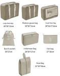 Travel Organizer Set with Packing Cubes and Pouches