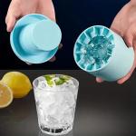 Silicone Ice Cube Mold Makes 60 Perfect Cubes