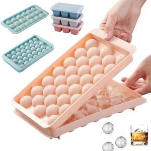 3D Diamond Ice Cube Tray with Lid