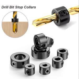 Adjustable Depth Control Drill Stopper Collar Set