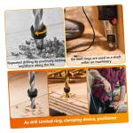 Adjustable Depth Control Drill Stopper Collar Set