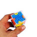 Transparent 3D Maze Cube Puzzle for Kids