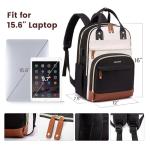 LOVEVOOK Women's Waterproof Laptop Backpack with USB Port