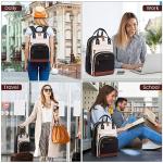LOVEVOOK Women's Waterproof Laptop Backpack with USB Port