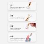 Nail Art Sponge Set for DIY Manicure