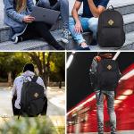 KEOFID Anti-Theft Travel Backpack with USB Port