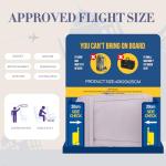 Yankony 40x20x25 Underseat Travel Backpack for Airlines