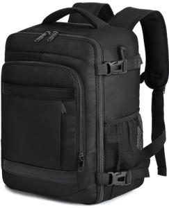 KLOSTAIN 40x20x25 Cabin Travel Backpack - Black