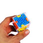 Transparent 3D Maze Magic Cube Puzzle for Kids