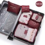 Travel Clothes Storage Bag Organizer Set - 6 Pcs