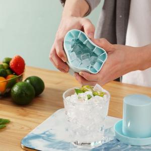 Round Silicone Ice Cube Mold for Drinks