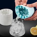 Round Silicone Ice Cube Mold for Drinks