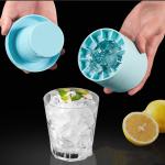 Round Silicone Ice Cube Mold for Drinks