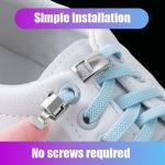 No-Tie Elastic Shoelaces for Kids and Adults