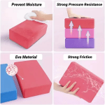 Foam Yoga Blocks for Pilates and Stretching