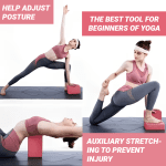 Foam Yoga Blocks for Pilates and Stretching