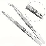 Stainless Steel Adjustable Slide Lock Tweezers
