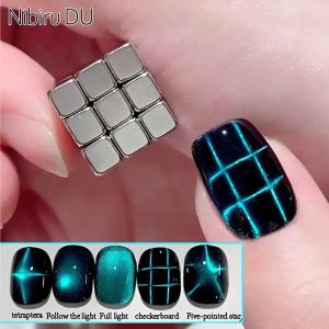 27pcs Cat Eye Magnetic Nail Art Set