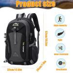 40L Multifunctional Backpack for Hiking and Travel