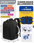 VANKEV 20L Cabin Bag for Ryanair Flights