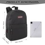 Classic Vintage Black Backpack for Adults and Kids