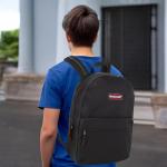 Classic Vintage Black Backpack for Adults and Kids