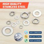 260-Piece Stainless Steel Washer Assortment Kit