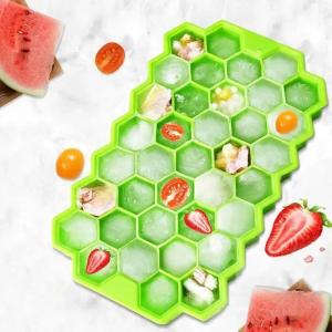 Silicone Honeycomb Ice Cube and Popsicle Mold