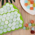 Silicone Honeycomb Ice Cube and Popsicle Mold