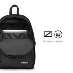 Eastpak Out of Office Black Backpack, 27L