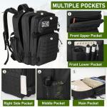 42L Tactical Travel Backpack with Laptop Compartment
