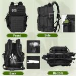 42L Tactical Travel Backpack with Laptop Compartment