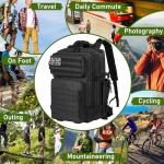 42L Tactical Travel Backpack with Laptop Compartment