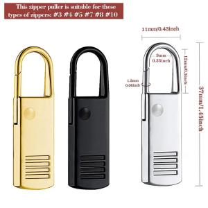 Zipper Pull Tabs for Luggage and Clothing