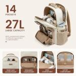 LOVEVOOK Waterproof Laptop Backpack for Women