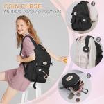 Water-Resistant Backpack with Laptop Compartment