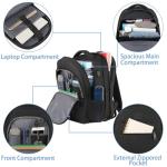 MATEIN Expandable Travel Laptop Backpack with USB Port