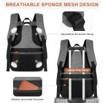Water-Resistant Travel Laptop Backpack with USB Port
