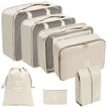 Travel Organizer Set - Packing Cubes and Pouches