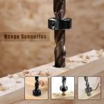 Adjustable Drill Stop Collar Set for Woodworking